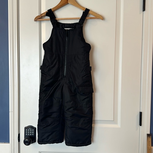 London Fog Black Unisex Zip Adjustable Snow Suit 4T - Picture 1 of 13